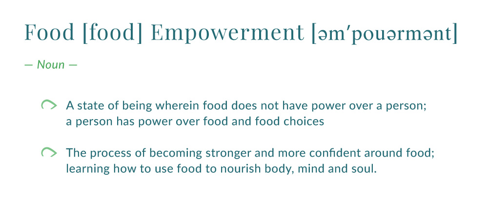 food empowerment definition image